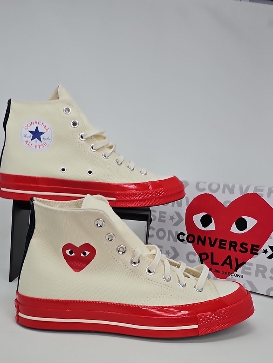 Converse Shoes - Converse x Commes De Garcon All Star Chuck 70 AO1794C Unisex Shoes - Size 10